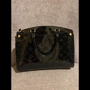 RARE VINTAGE Louis Vuitton 2011 Monogram Sarah Wallet & Monogram Vernis Brea MM